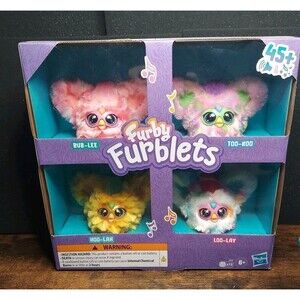 Furby Furblets 4 Pack Hasbro 45+ Sounds Toys 6+